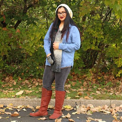 Scraptastic Skinny Scarf