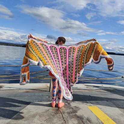 Ribbon Candy Shawl