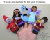 Free Snowman Finger Puppet Knitting Pattern Snoo's Knits