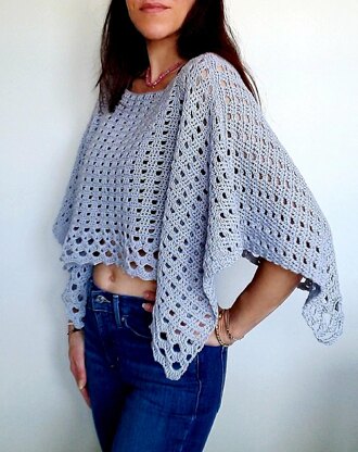 Wispy Summer Poncho