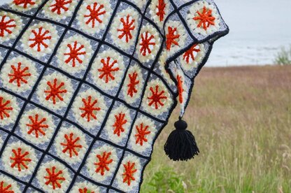 Ferris Wheel Granny Square Shawl