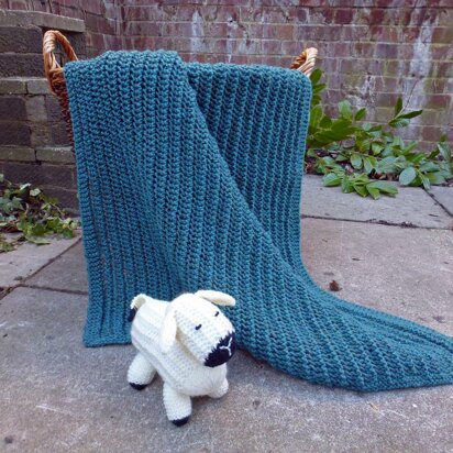 Bonnie Baby Blanket - knitting pattern