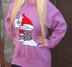 Christmas Santa Sitting On Chimney Jumper