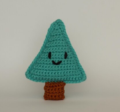 Crochet Pattern Dog Toy X-Mas Tree (extra flat for very small dogs)