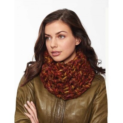 Double Loop Cowl in Bernat Viva