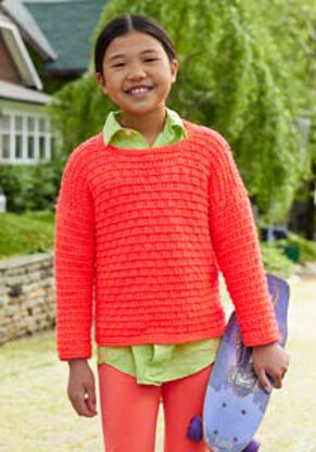 Stylin' Sweater in Caron Simply Soft - Downloadable PDF