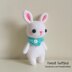 Remi the Bunny Rabbit Woodland Forest Amigurumi