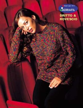 Pandora Pullover in Adriafil Globe Uni - Downloadable PDF