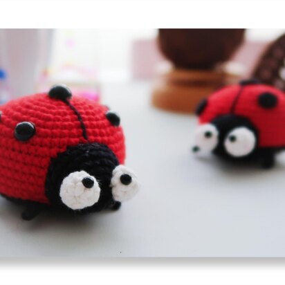 Ladybug amigurumi pattern