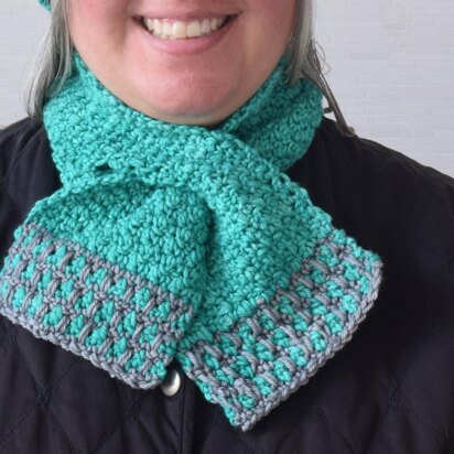 In the Neighborhood Keyhole Scarf