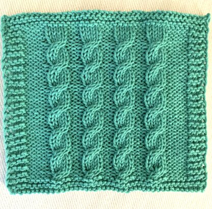 Quad Cables washcloth