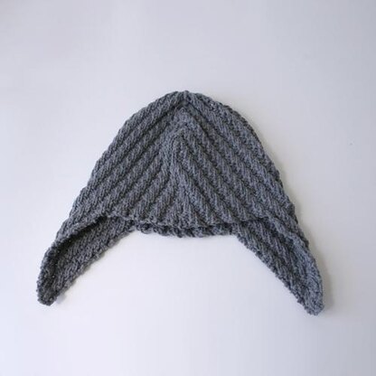 Herringbone Rib Aviator Hat