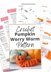 Pumpkin Worry Worm Crochet Pattern