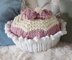 Flower Cupcake Cushion
