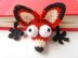 Fox Bookmark Crochet Pattern