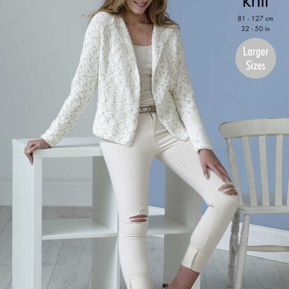Jackets in King Cole Cottonsoft Candy DK - 5119pdf - Downloadable PDF