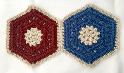 Hexagon Garden Blanket