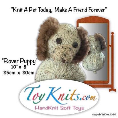 Rover Puppy - knitting pattern