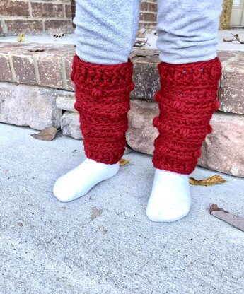 Snow Drifts Leg Warmers