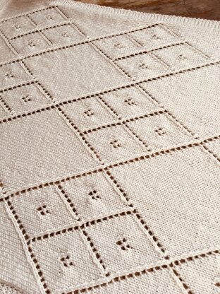 Crossed Diamond Blanket