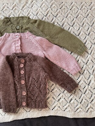 Falling Leaves Baby Cardigan