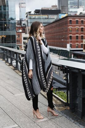 Alphabet City Cape Scarf