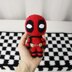 Chibi Deadpool Amigurumi Crochet Pattern – Cute Fanart PDF