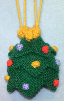 Christmas Tree Drawstring Gift Bag