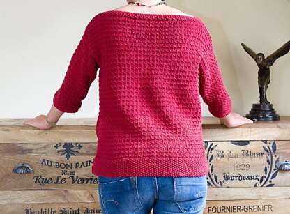 Triangle shaped sweater "Janice"