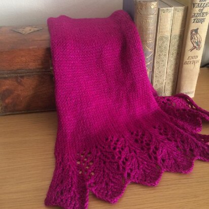 Fine Feathers Lace Scarf