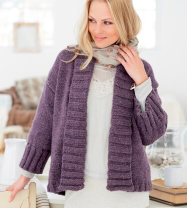 Ladies' Jackets in Rico Fashion Highland Tweed - 136