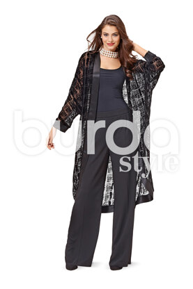 Burda 6588 Jacket B6588 - Paper Pattern, Size 6-28