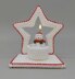 Star tealight holder in 2 versions - easy made from scraps of yarn