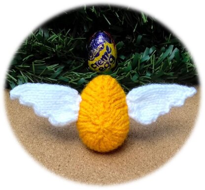 Golden Snitch Inspired - Creme Egg Cover