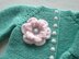 Knitting PATTERN Baby Jacket Garter Stitch Baby Girl Cardigan Scarlett