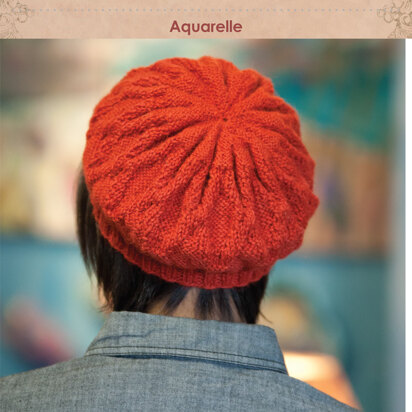 Aquarelle Hat in Classic Elite Yarns Inca Alpaca - Downloadable PDF