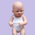 Vest and Pants for Baby Doll