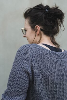 Rib cotton cardigan