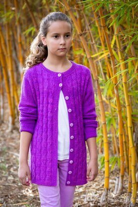 Rosebuds Cardigan Knitting pattern by Victoria Groger | LoveCrafts