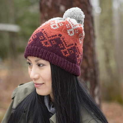 Clover Club Hat in Berroco Ultra Wool - Portfolio4 - Downloadable PDF