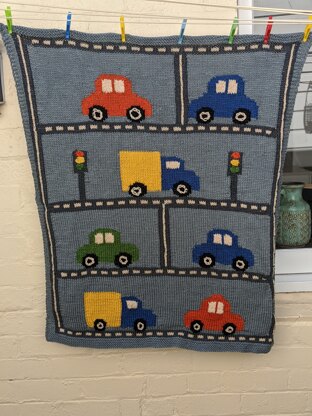 Traffic Throw - FREE PATTERN