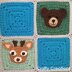 Woodland Animals Baby Blanket