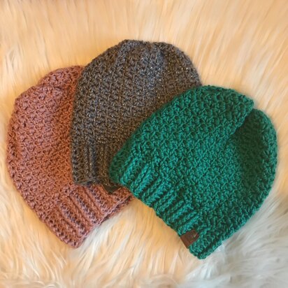 Amira Slouchy & Messy Bun Hat