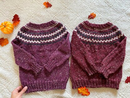 Mini Autumn Tweed Pullover