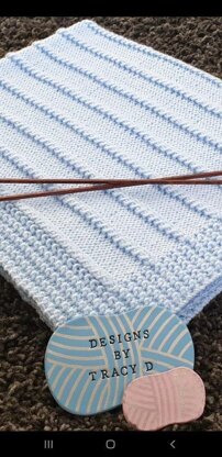 Baby blanket knitting pattern Iris - Rohan