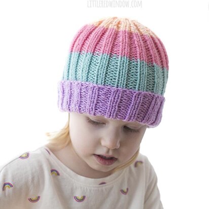 Easy Sherbet Baby Hat