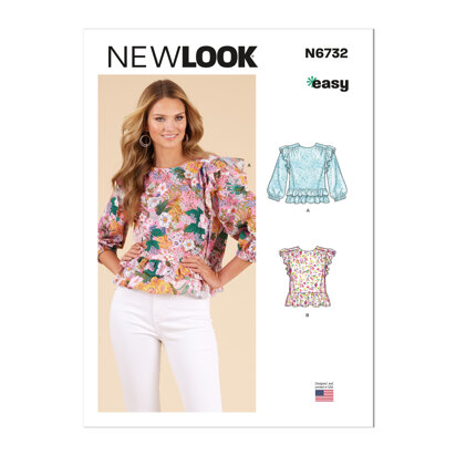 N6644, New Look Sewing Pattern Misses' Cargo Pants and Knit Top