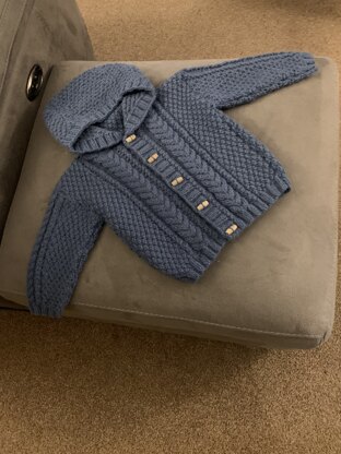 Baby’s Aran Jacket