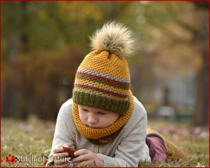 The Woodland Beanie and Cowl