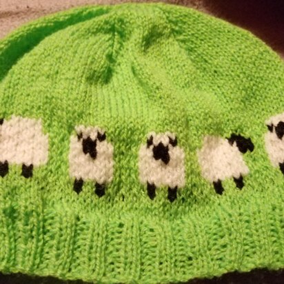 Sheep beanie hat